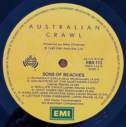 Australian Crawl / Sons of Beaches LP