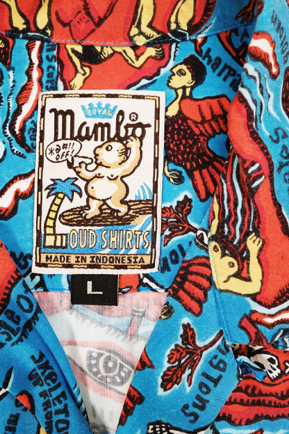 Gerry Wedd "Tied To The Mast" Vintage Mambo Loud Shirt 94