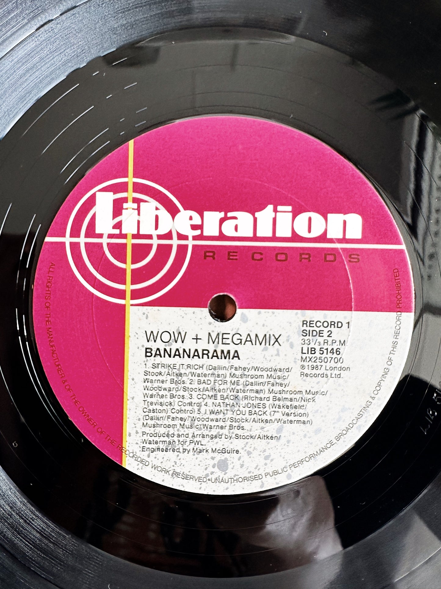 Bananarama / Wow + Megamix LP