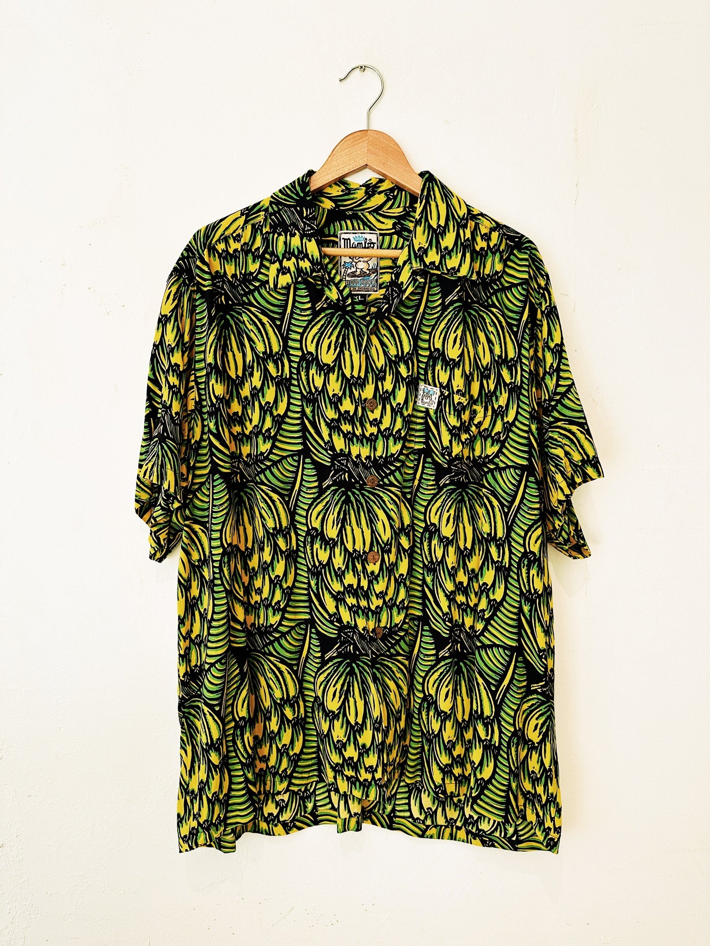 Bruce Goold "Banana's" Vintage Mambo Loud Shirt (Green) 6
