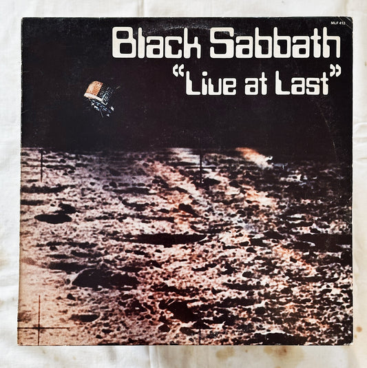 Black Sabbath / "Live at Last" LP