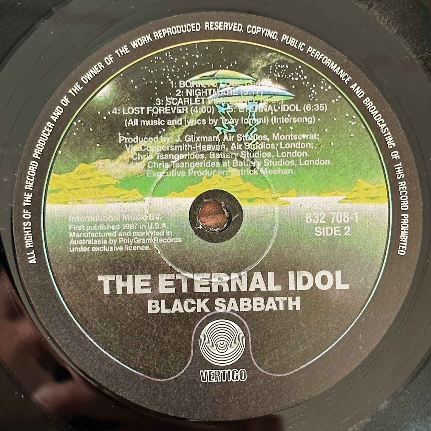 Black Sabbath / The Eternal Idol LP
