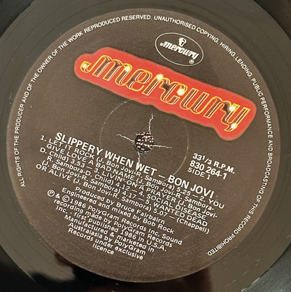 Bon Jovi / Slippery When Wet LP