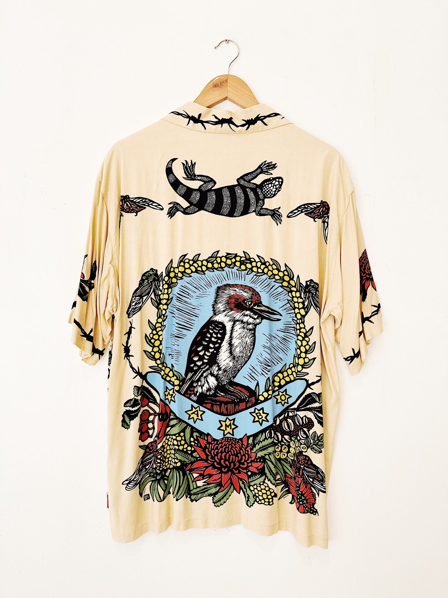 Bruce Goold "Kookaburra" Vintage Mambo Loud Shirt 8