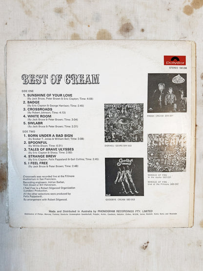 Cream / Best of Cream LP