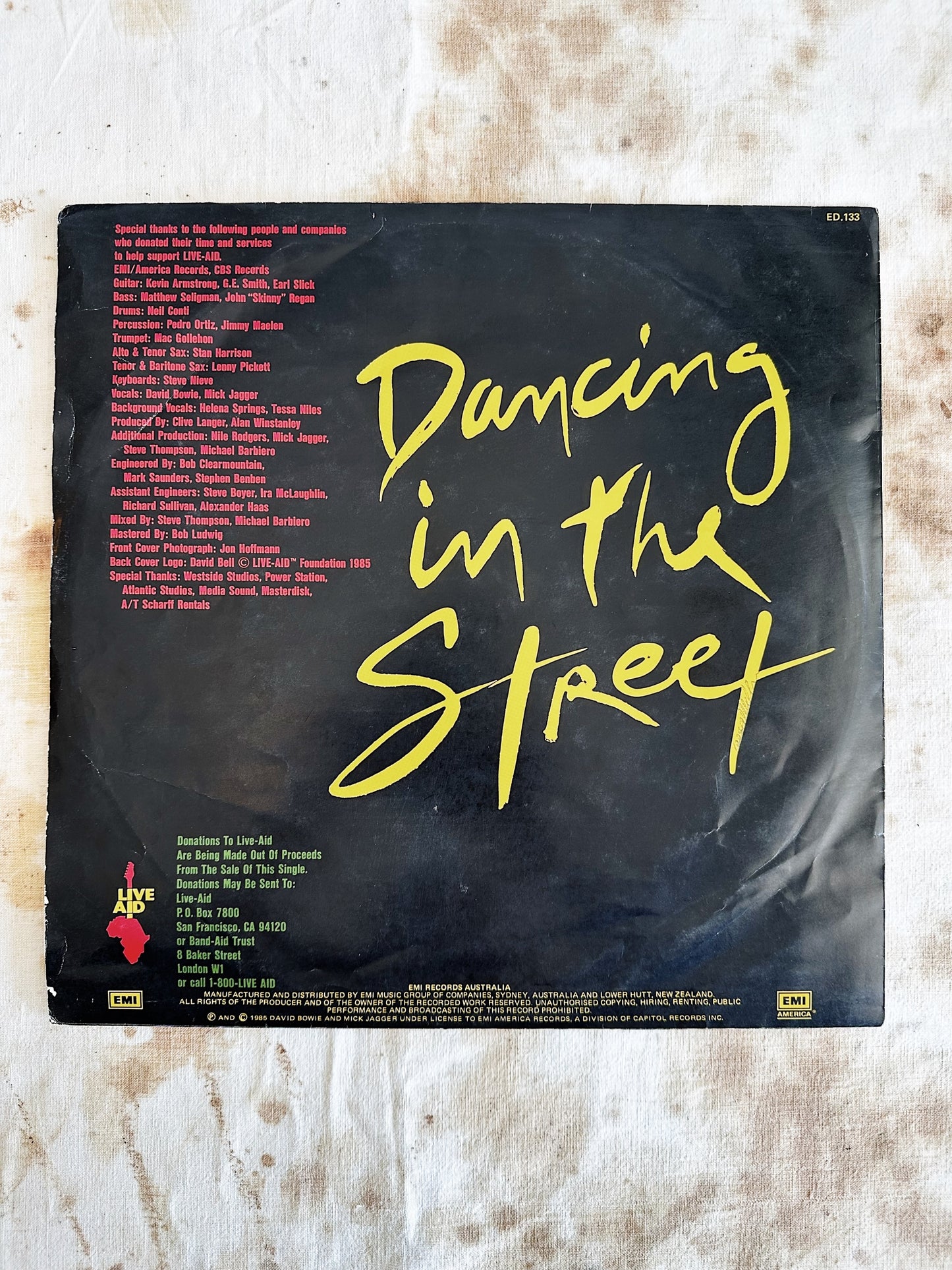 David Bowie and Mick Jagger / Dancing In The Street EP