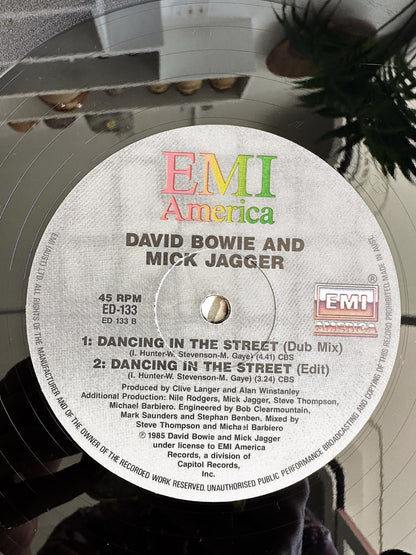 David Bowie and Mick Jagger / Dancing In The Street EP