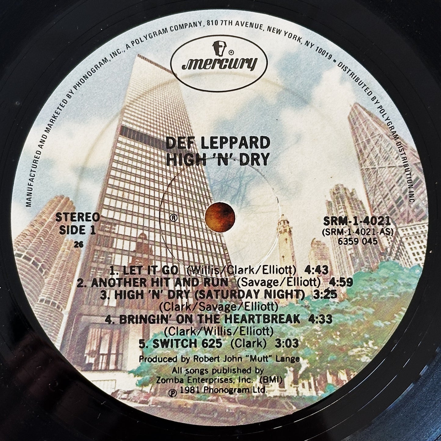 Def Leppard / High 'n' Dry LP
