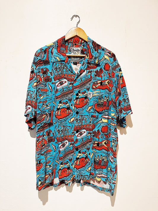 Gerry Wedd "Tied To The Mast" Vintage Mambo Loud Shirt 94
