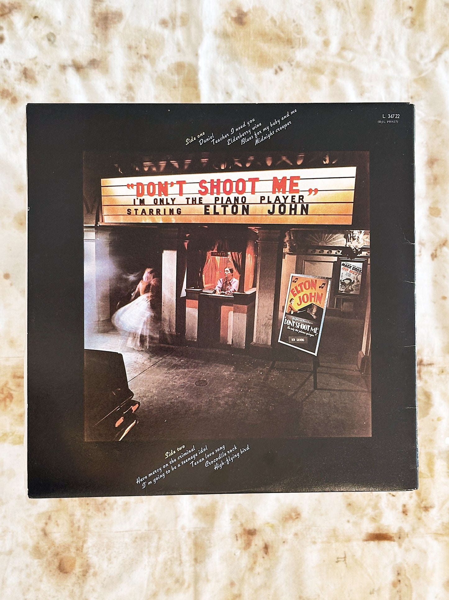 Elton John / Don't Shoot Me I'm Only The Piano Player LP