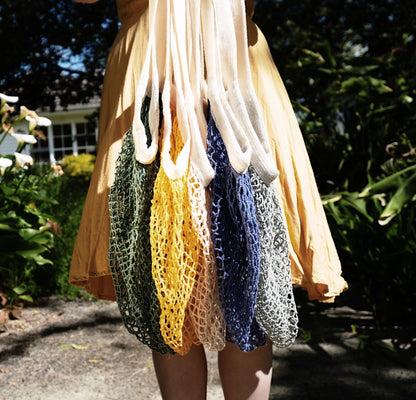 Fair Squared / Coloured String Bags