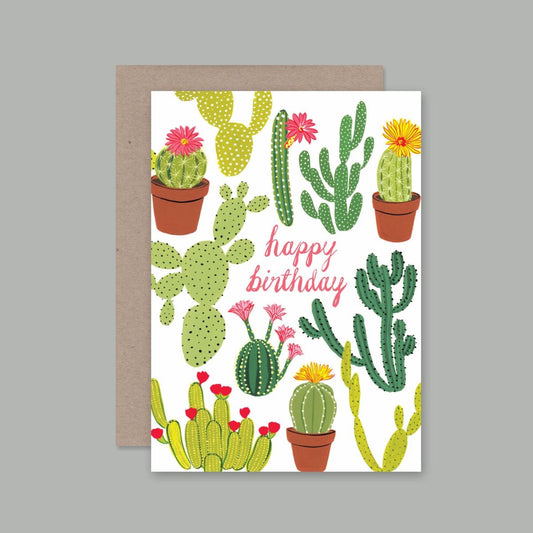 AHD Paper Co. Happy Birthday Cactus Card