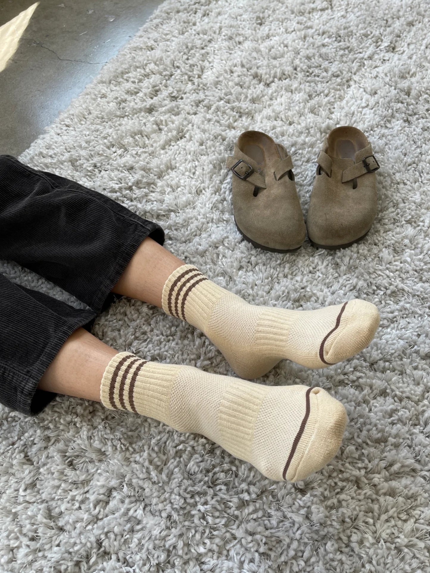 Le Bon Shoppe Girlfriend Socks / Daisy