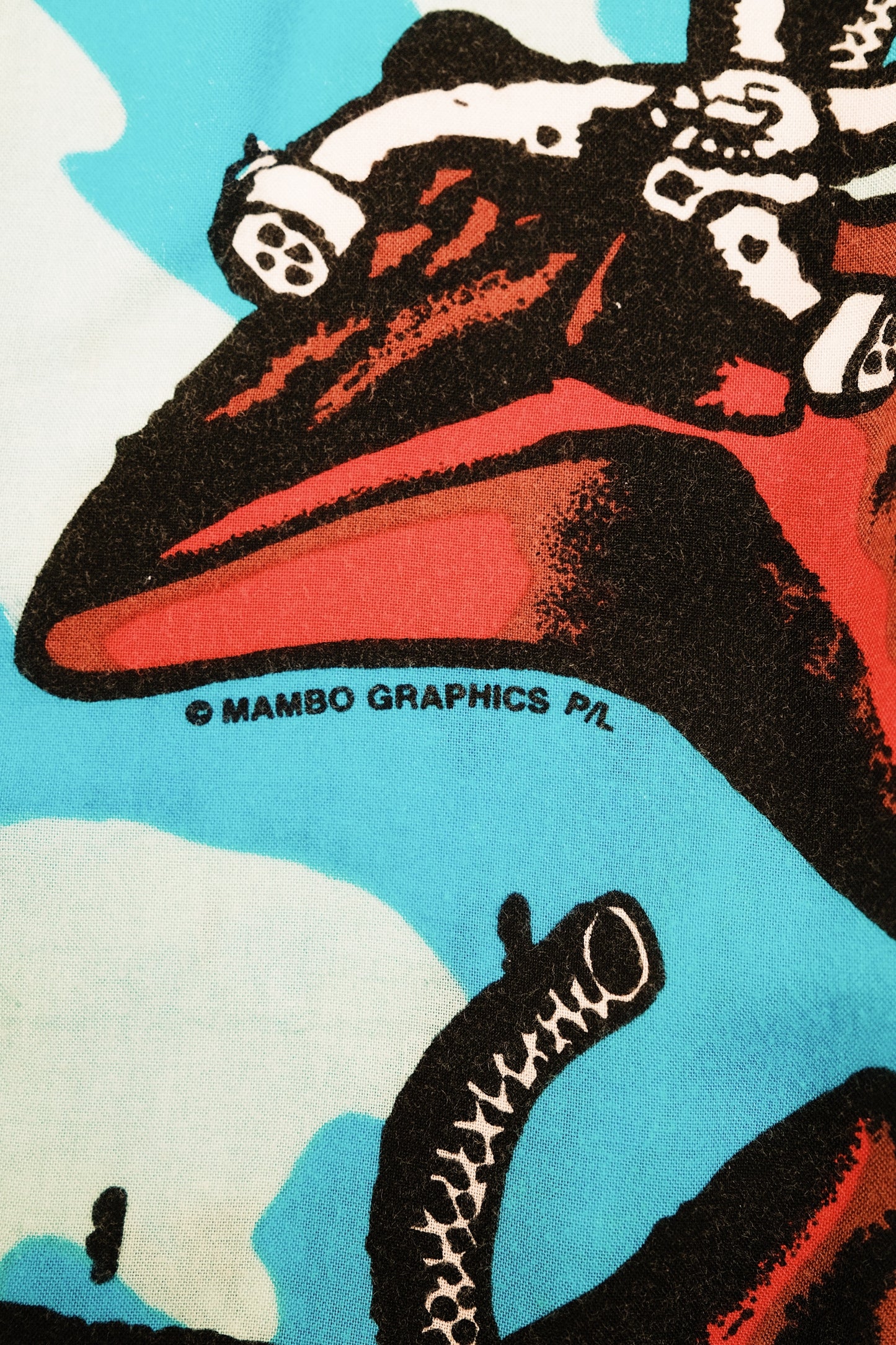 Paul Worstead "Sprinkler" Vintage Mambo Loud Shirt 83