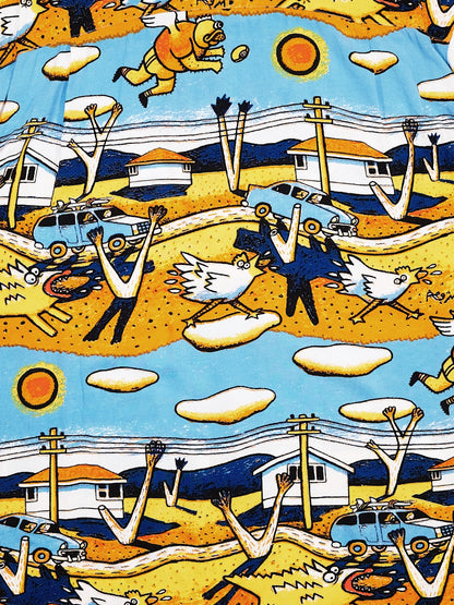Reg Mombassa "Landscape" Vintage Mambo Loud Shirt 73