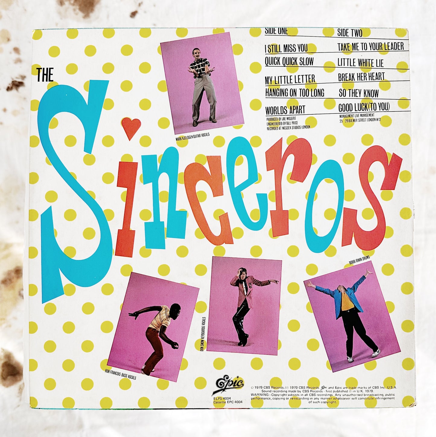 The Sinceros / The Sound Of Sunbathing LP