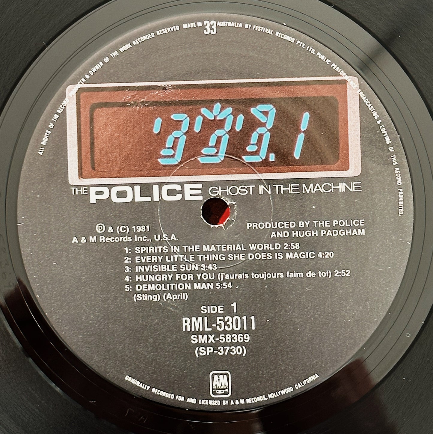 The Police / Ghost In The Machine LP