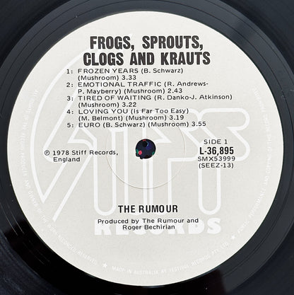 The Rumour / Frogs, Sprouts, Clogs & Krauts LP