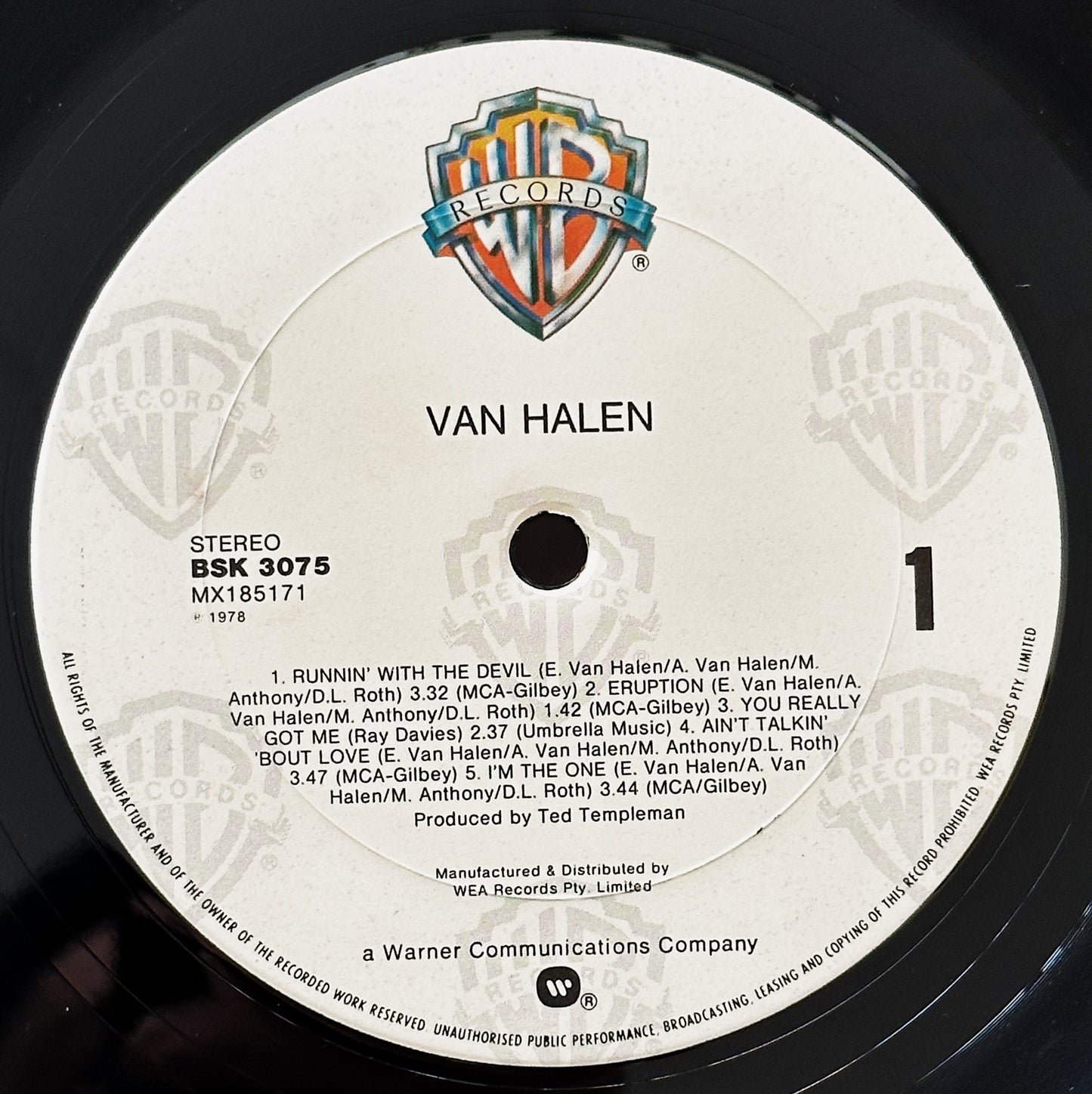 Van Halen / Van Halen LP