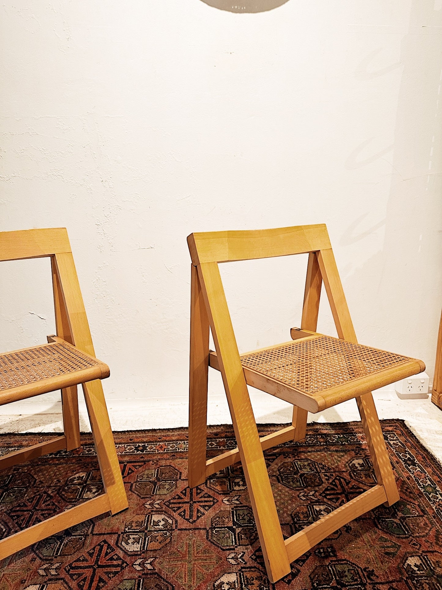 Vintage Aldo Jacober Trieste Folding Chair / Set of 2