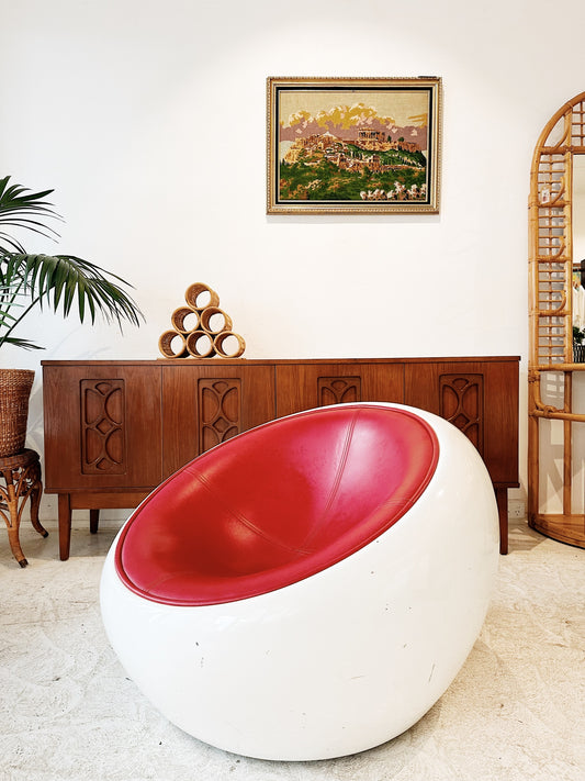 Vintage Eero Aarnio Egg Pod Ball Chair