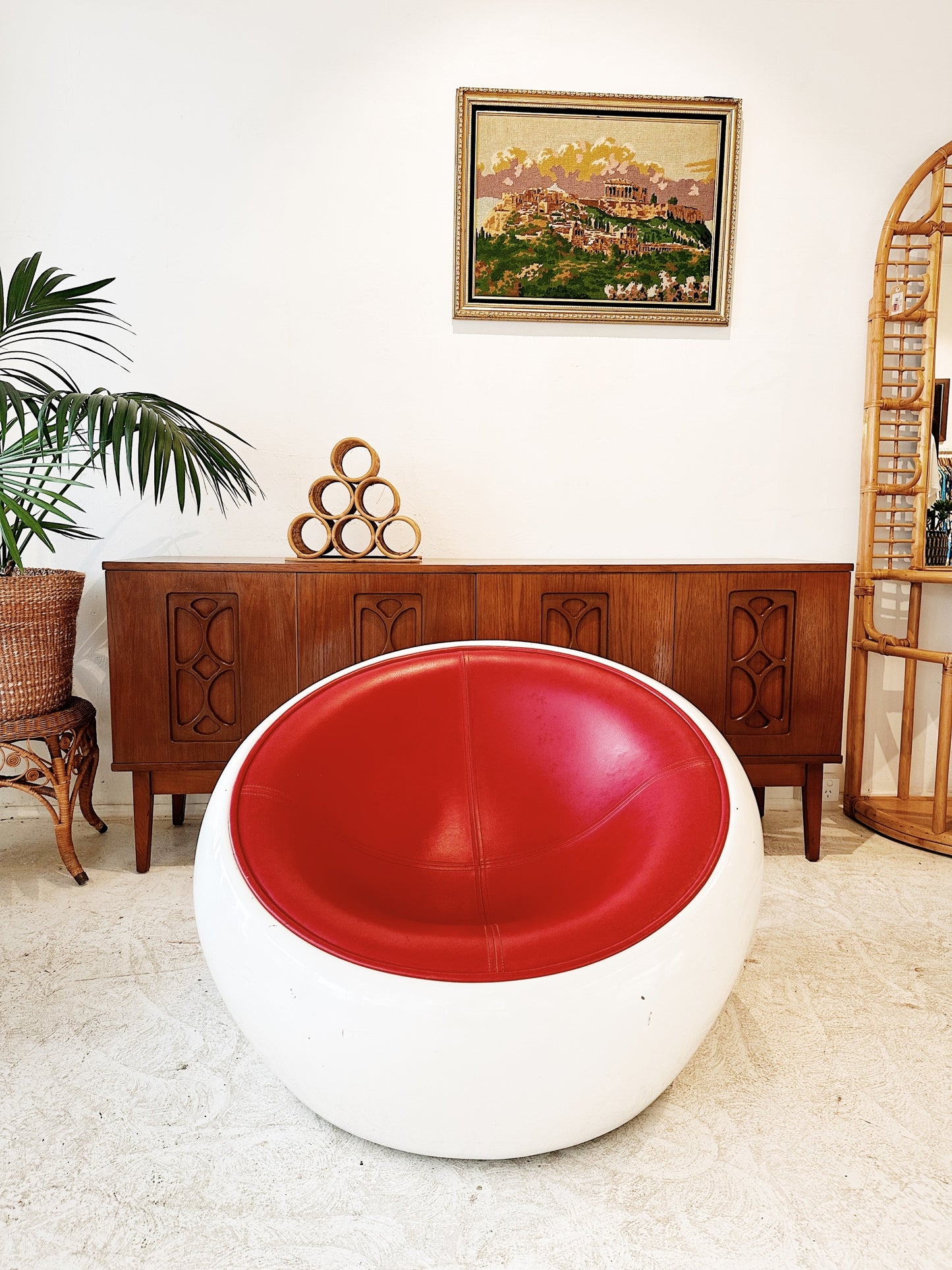 Vintage Eero Aarnio Egg Pod Ball Chair