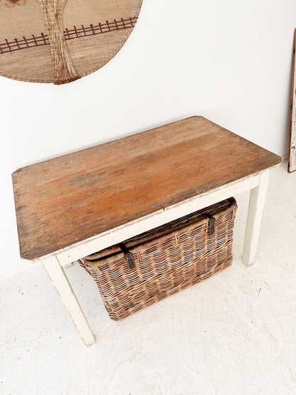 Vintage Kauri Pine Cottage Table
