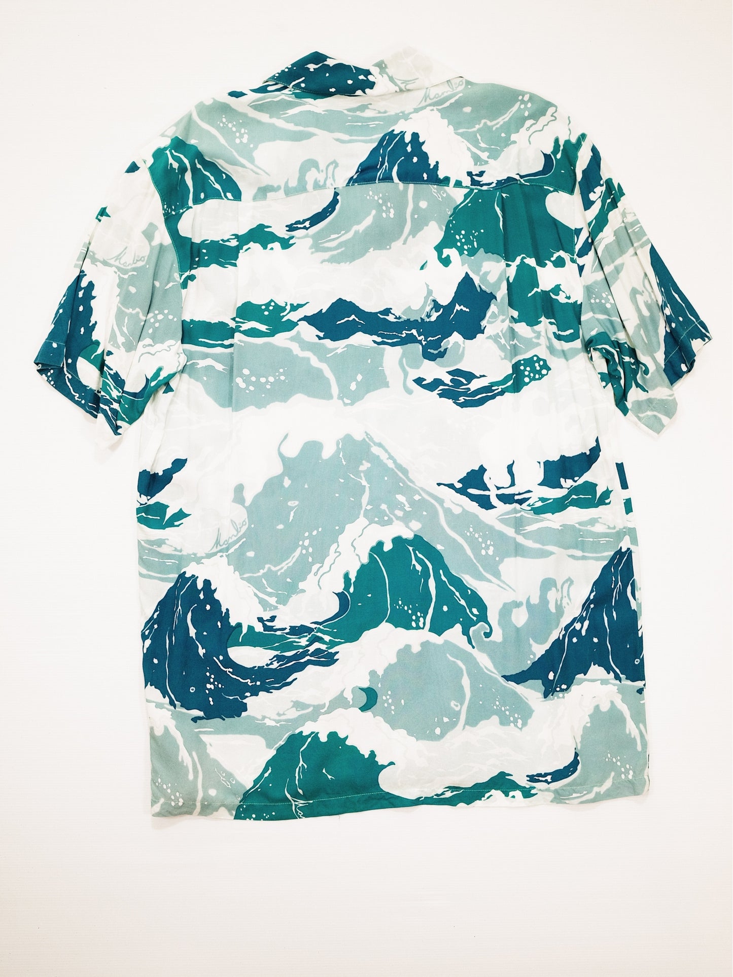 Great Wave Hawaiian Shirt Vintage Mambo Loud Shirt 52