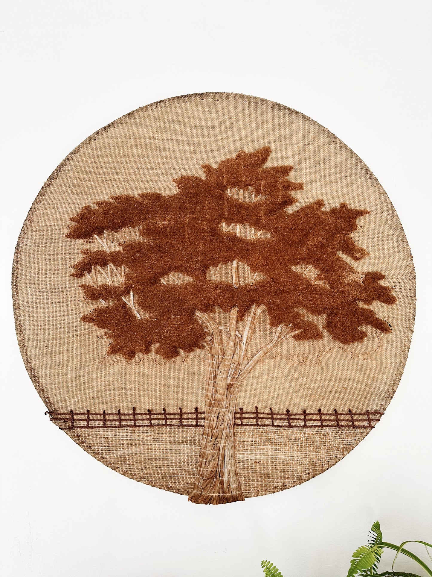 Vintage Meher "Tree Of Life" Wall Hanging