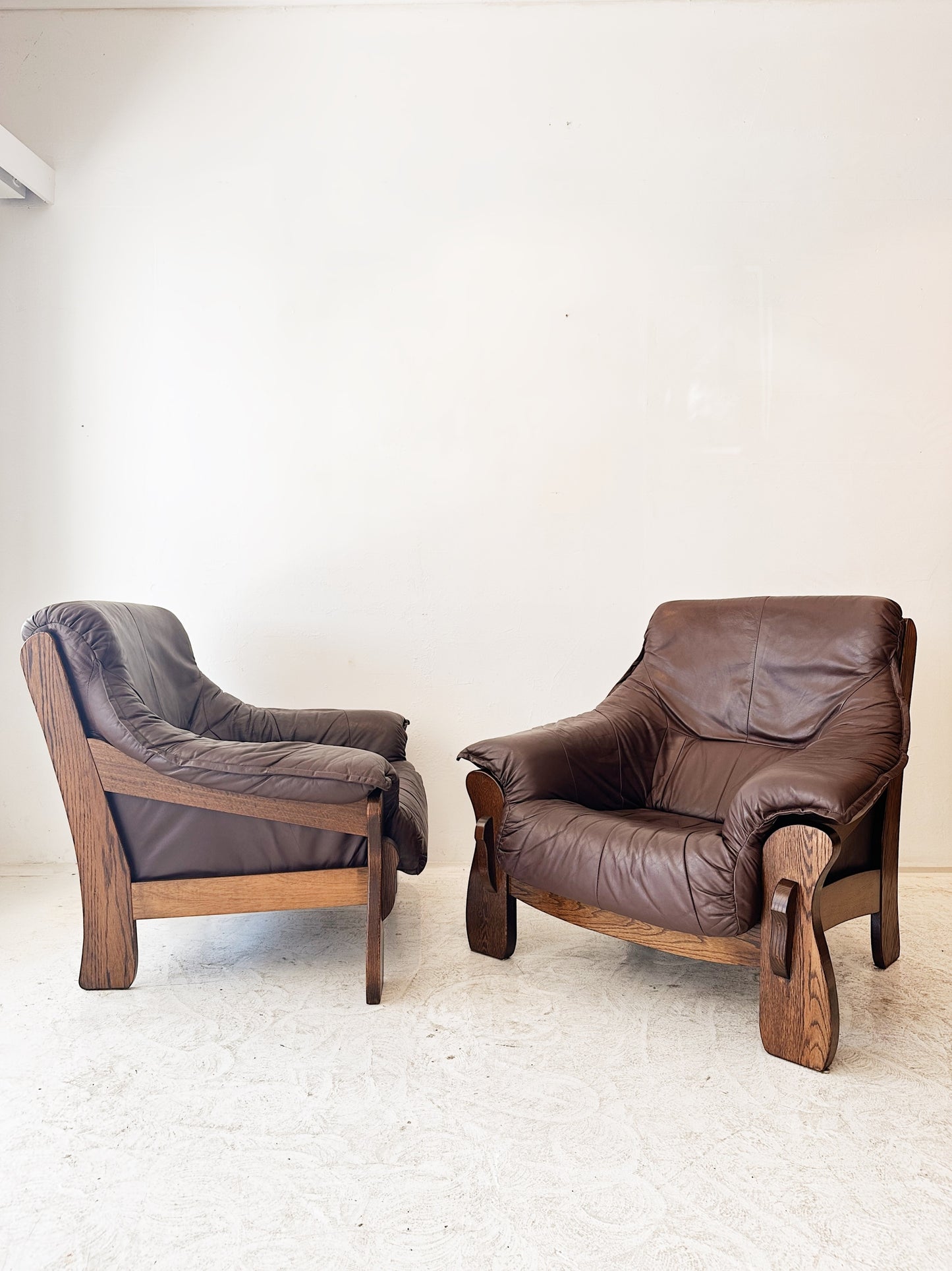 Vintage Percival Lafer style Two Seater Sofa & Armchair