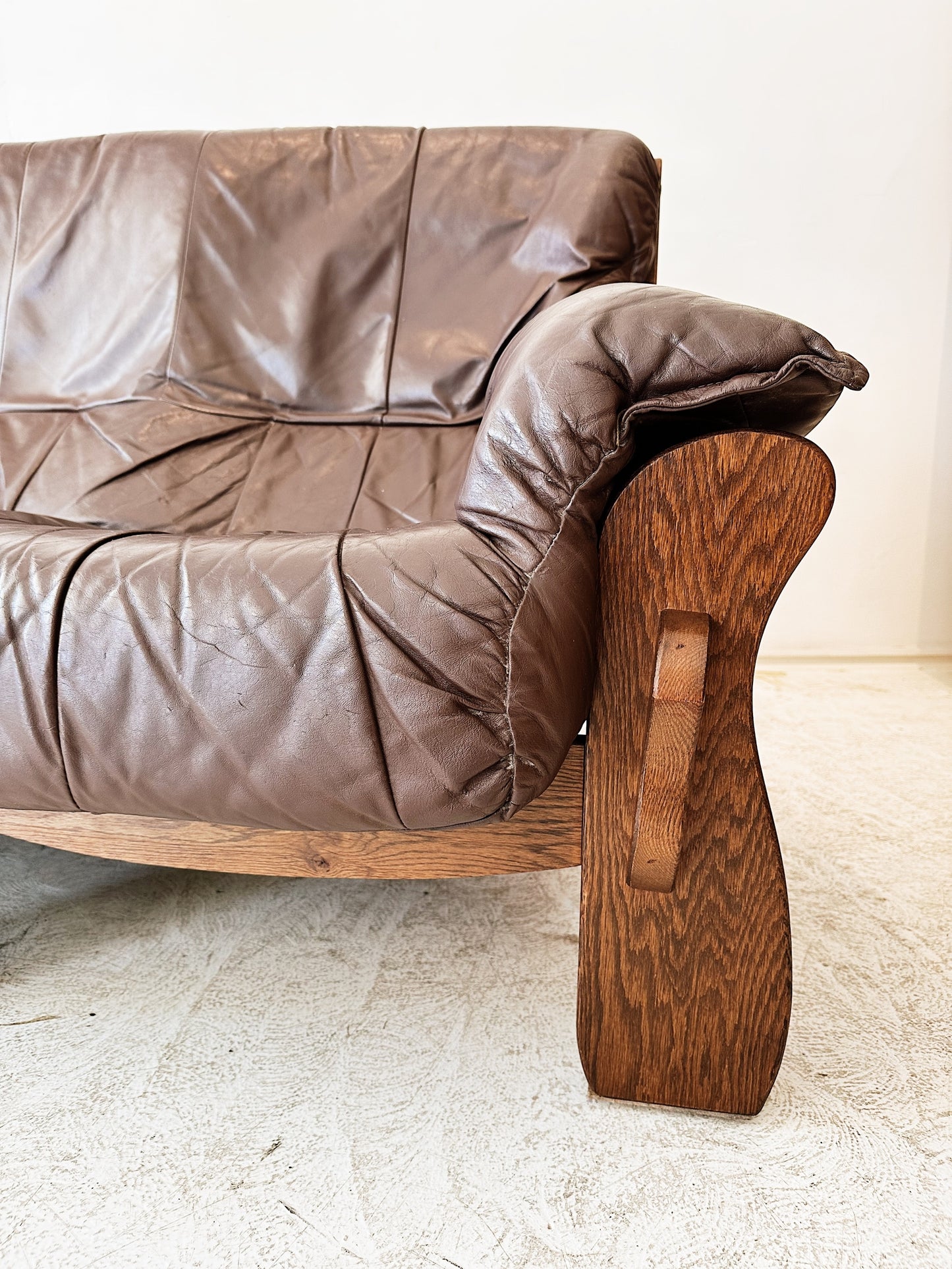 Vintage Percival Lafer style Two Seater Sofa & Armchair