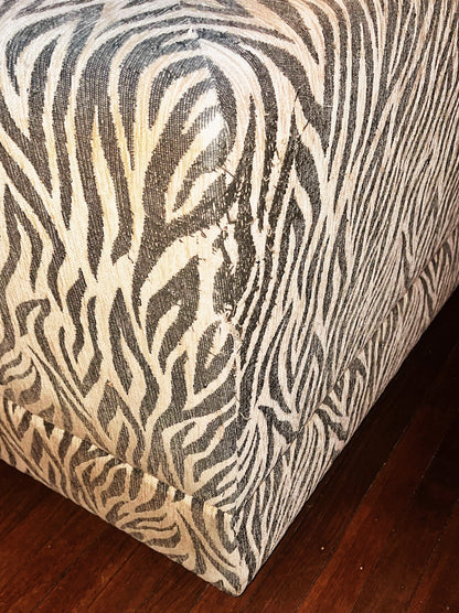 Vintage Tiger Print Playpen Modular Sofa