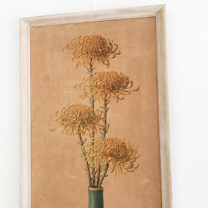 Vladimir Tretchikoff "Chrysanthemums" Framed Litho Print