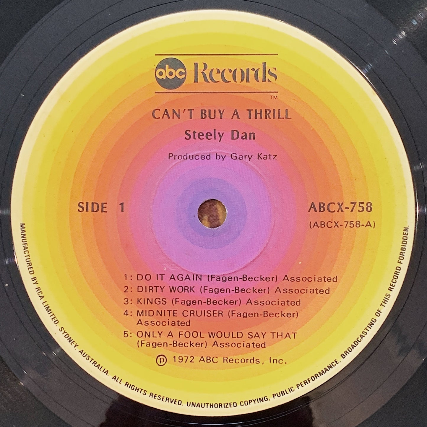 Steely Dan / Can't Buy A Thrill LP