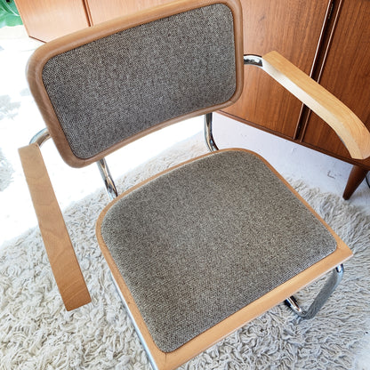 Cesca Italian Upholstered Carver Armchair