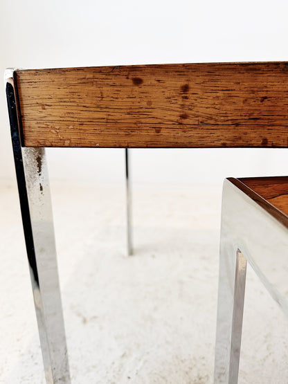 60s Richard Young for Merrow Associates Rosewood Nesting Tables