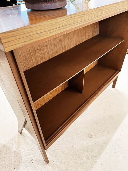 Vintage Teak & Straw Exzotik Punch Bar