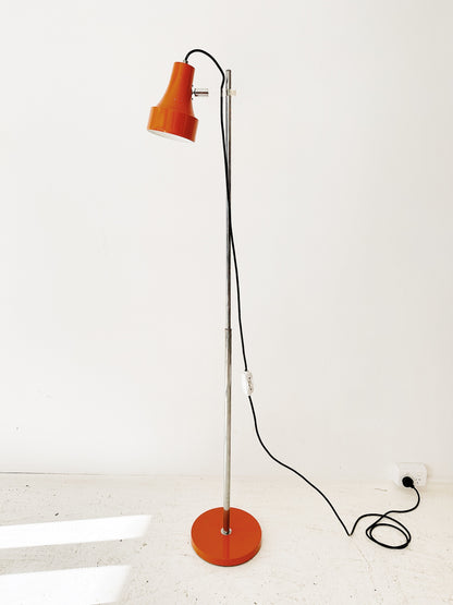 70s Kaiser Leuchten Style Mid Century Floor Lamp