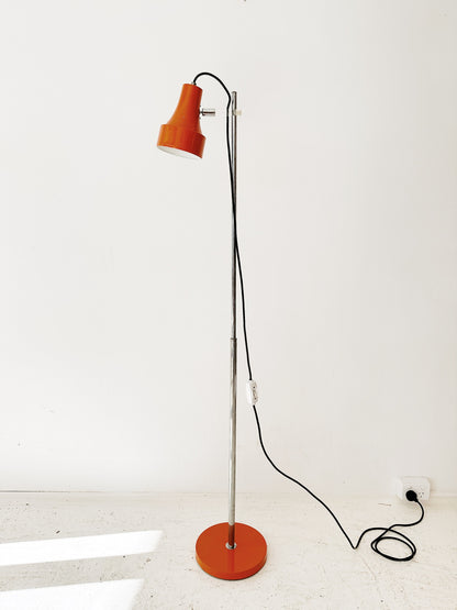 70s Kaiser Leuchten Style Mid Century Floor Lamp