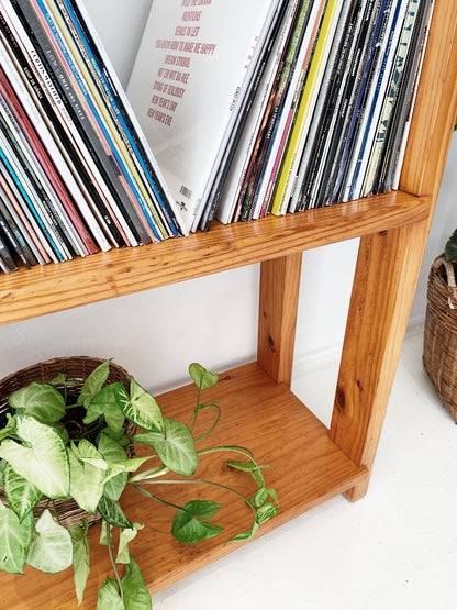 80s Pine Shelving Unit