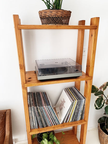 80s Pine Shelving Unit