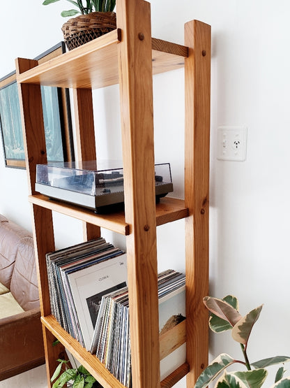 80s Pine Shelving Unit