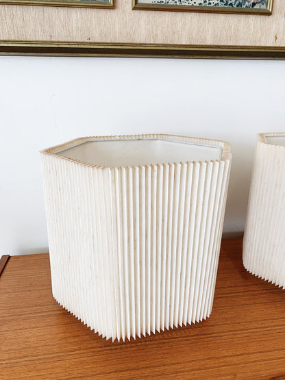90s Vintage Pleated La La Lamp (2 available)