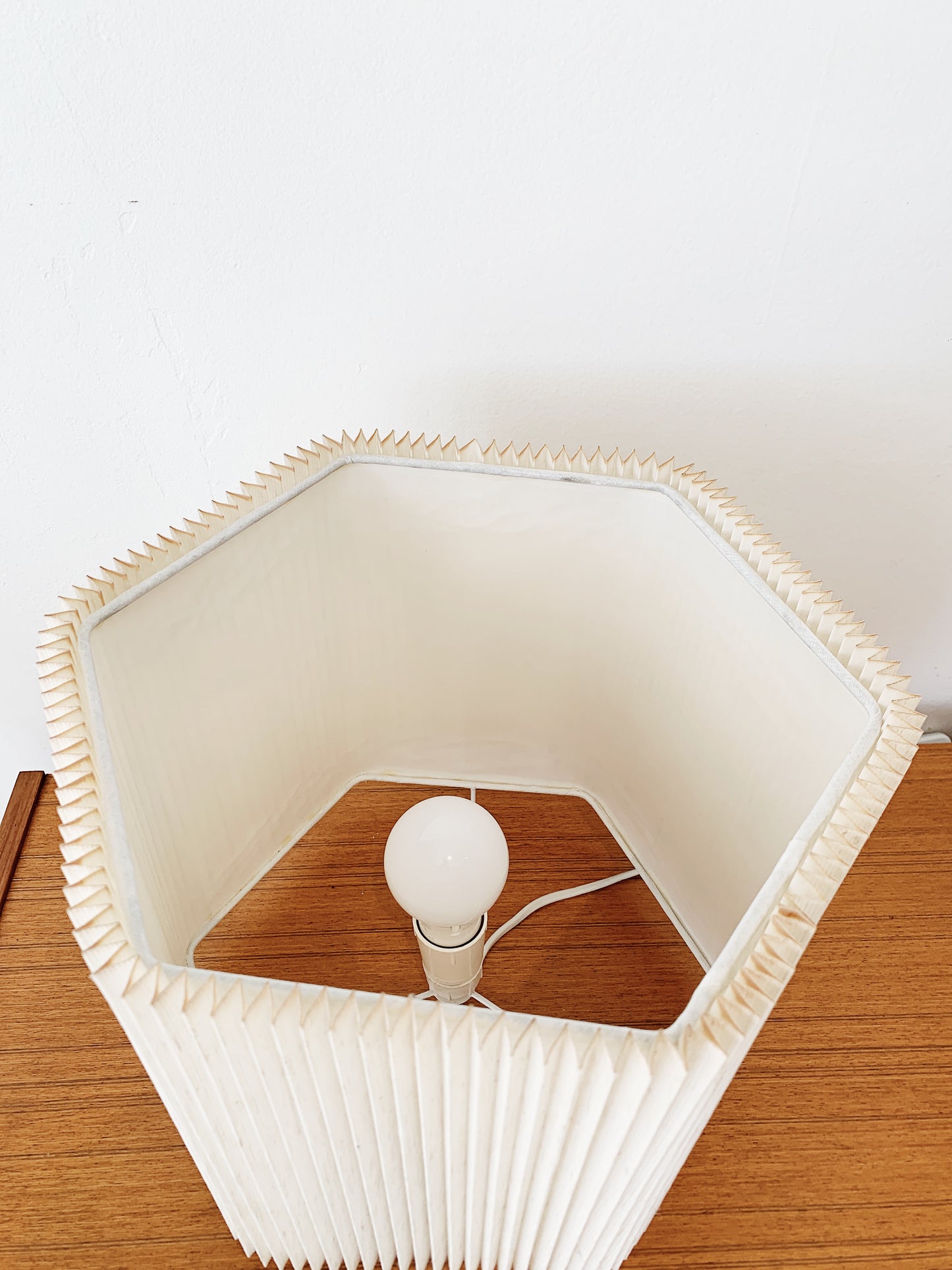 90s Vintage Pleated La La Lamp (2 available)