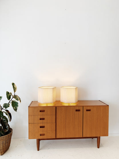 90s Vintage Pleated La La Lamp (2 available)
