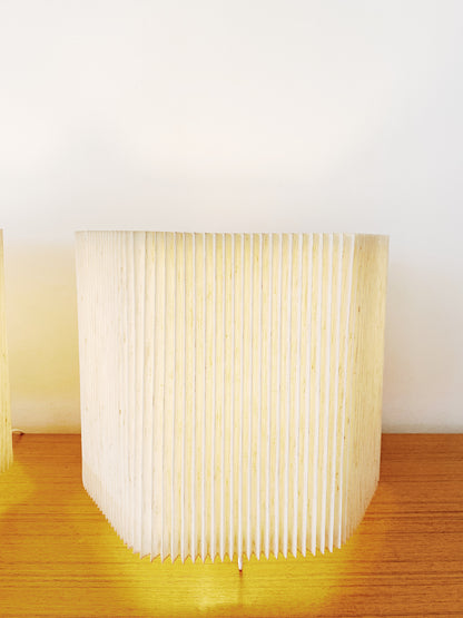 90s Vintage Pleated La La Lamp (2 available)