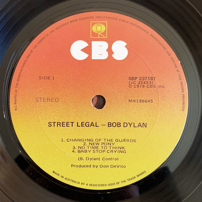 Bob Dylan / Street Legal LP