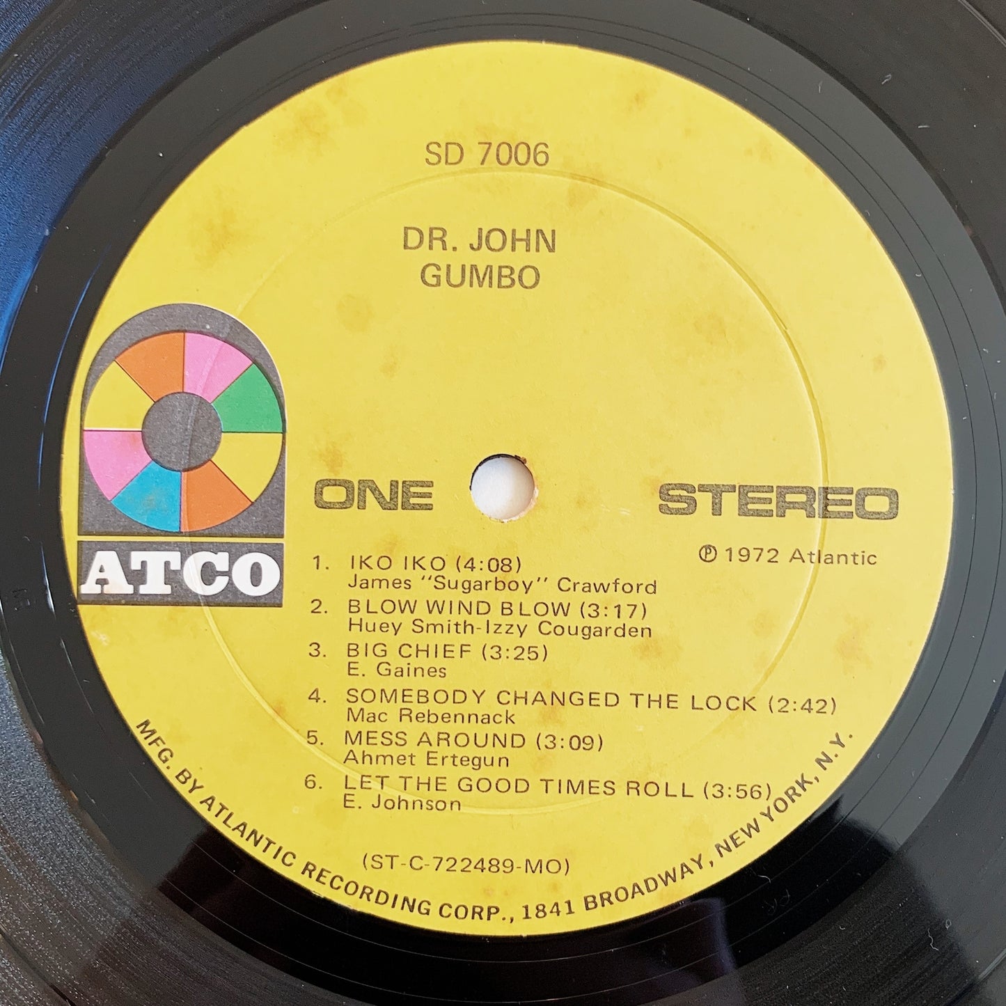 Dr John / Dr John's Gumbo LP