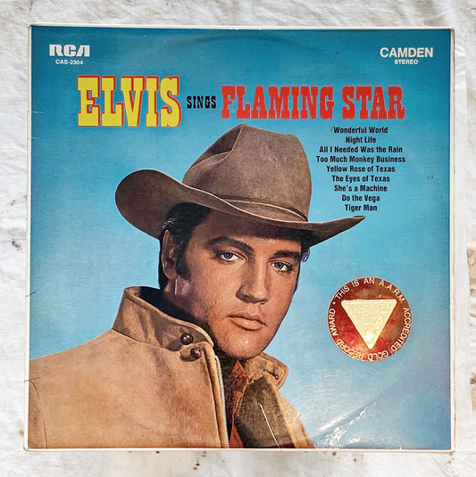 Elvis Presley / Elvis Sings Flaming Star LP