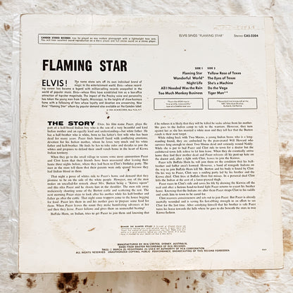 Elvis Presley / Elvis Sings Flaming Star LP